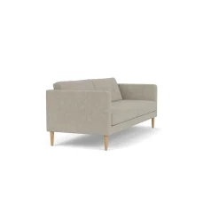 Unit10 L42 Firhøj - 2,5 pers. sofa - Eg - Light Grey (30)- 2,5 Personers Sofa