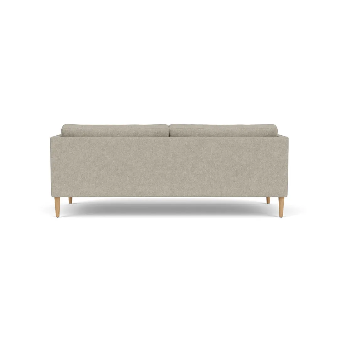 Unit10 L42 Firhøj - 2,5 pers. sofa - Eg - Light Grey (30)- 2,5 Personers Sofa