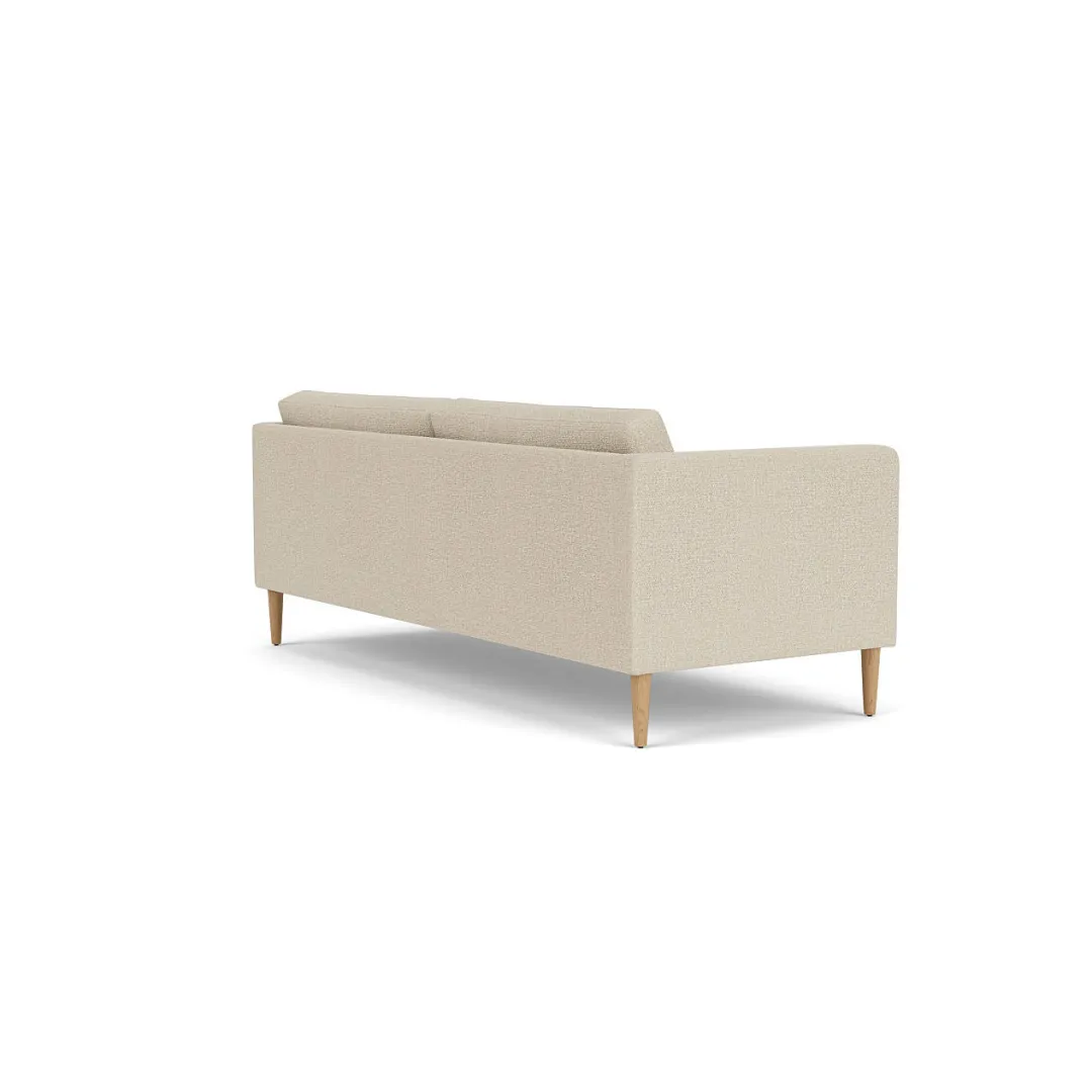 Unit10 L42 Firhøj - 2,5 pers. sofa - Eg - Beige (00)- 2,5 Personers Sofa