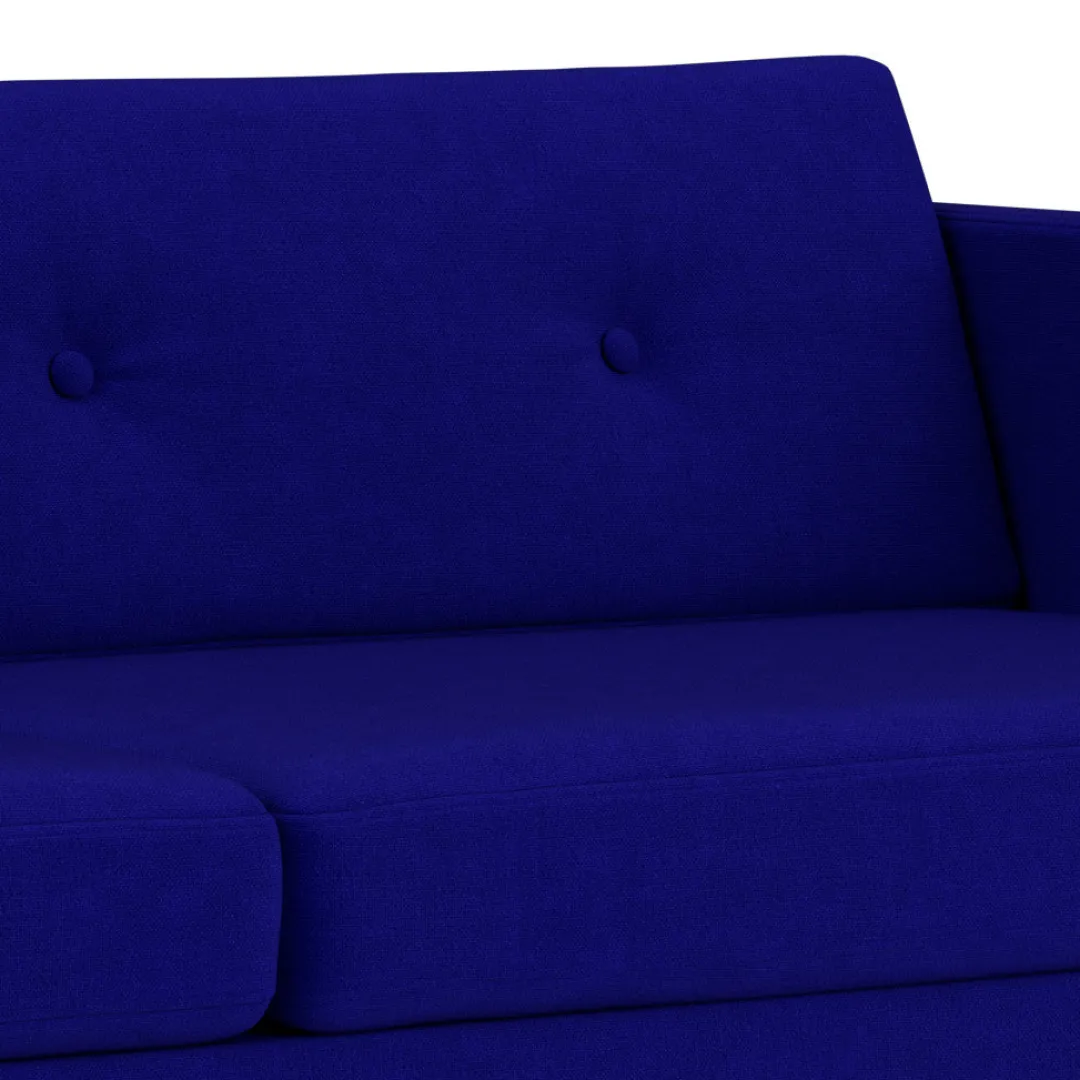 Unit10 L42 Firhøj - 3 pers. sofa - Eg - Blue (43)- 3 Personers Sofa