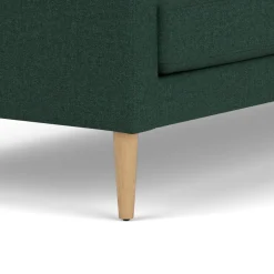 Unit10 L42 Firhøj - 3 pers. sofa - Eg - Green (32)- 3 Personers Sofa