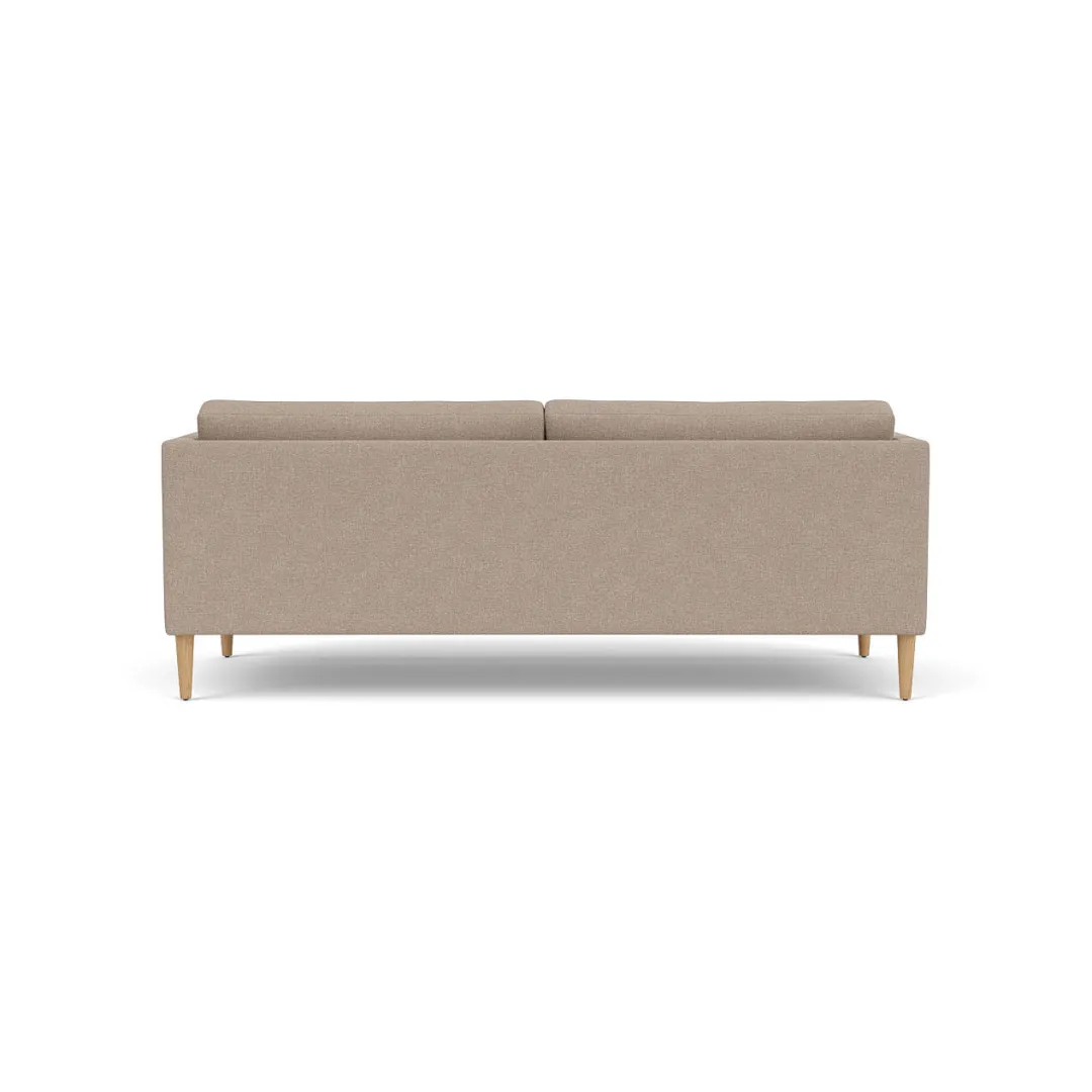 Unit10 L42 Firhøj - 2,5 pers. sofa - Eg - Beige (61)- 2,5 Personers Sofa