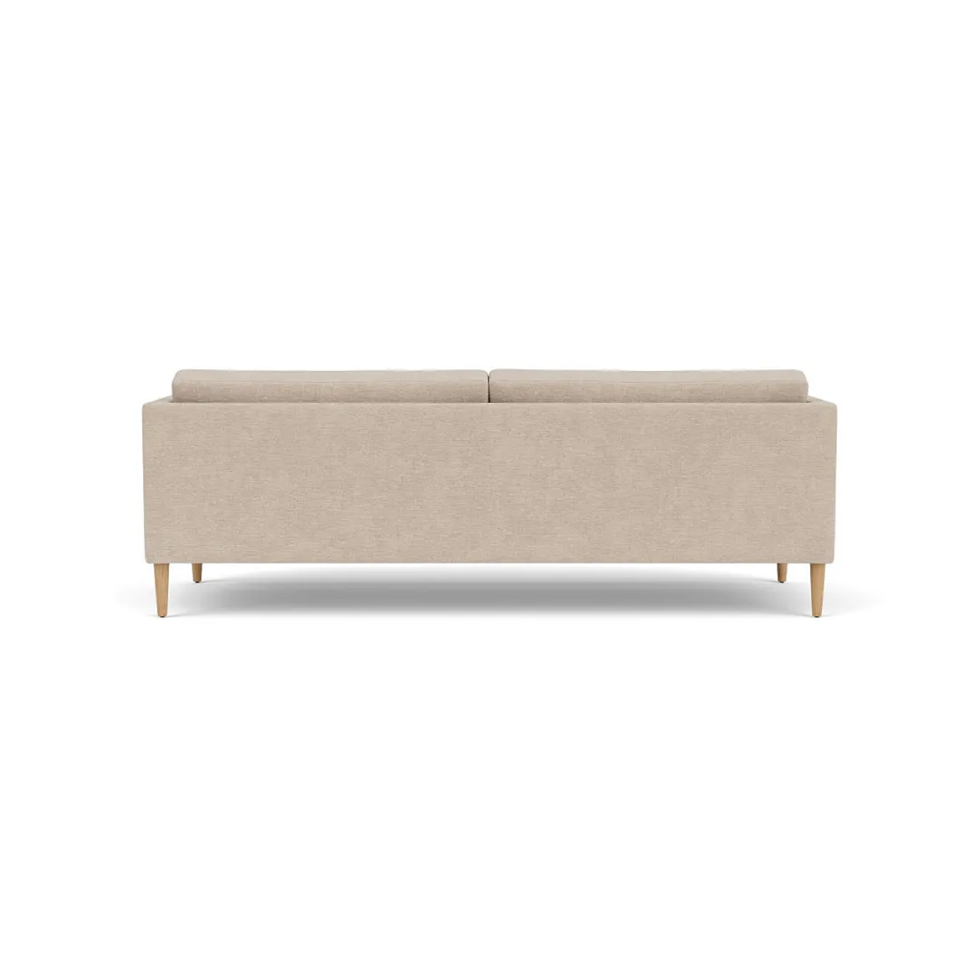 Unit10 L42 Firhøj - 3 pers. sofa - Eg - Beige (213)- 3 Personers Sofa