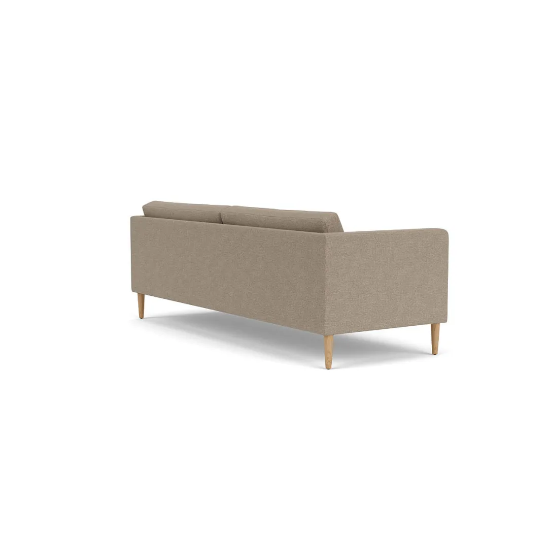 Unit10 L42 Firhøj - 3 pers. sofa - Eg - Light Grey (02)- 3 Personers Sofa