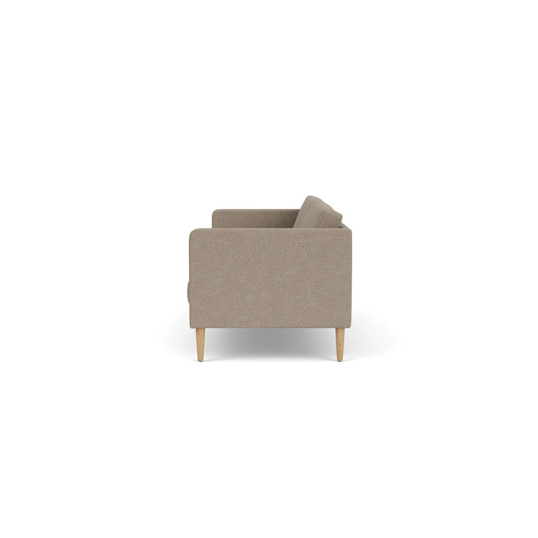 Unit10 L42 Firhøj - 3 pers. sofa - Eg - Light Grey (02)- 3 Personers Sofa