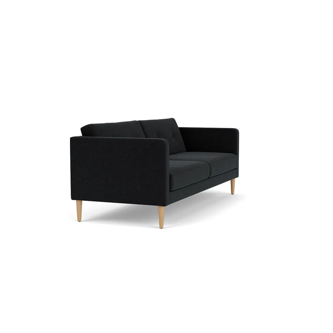 Unit10 L42 Firhøj - 2,5 pers. sofa - Eg - Dark Grey (28)- 2,5 Personers Sofa