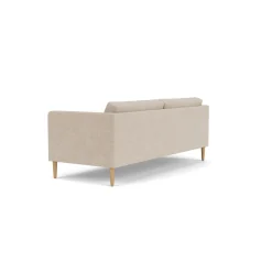 Unit10 L42 Firhøj - 2,5 pers. sofa - Eg - Beige (213)- 2,5 Personers Sofa