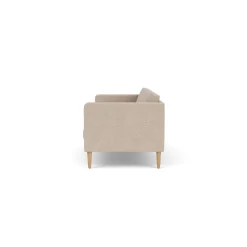 Unit10 L42 Firhøj - 2,5 pers. sofa - Eg - Beige (213)- 2,5 Personers Sofa