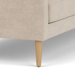 Unit10 L42 Firhøj - 2,5 pers. sofa - Eg - Beige (213)- 2,5 Personers Sofa