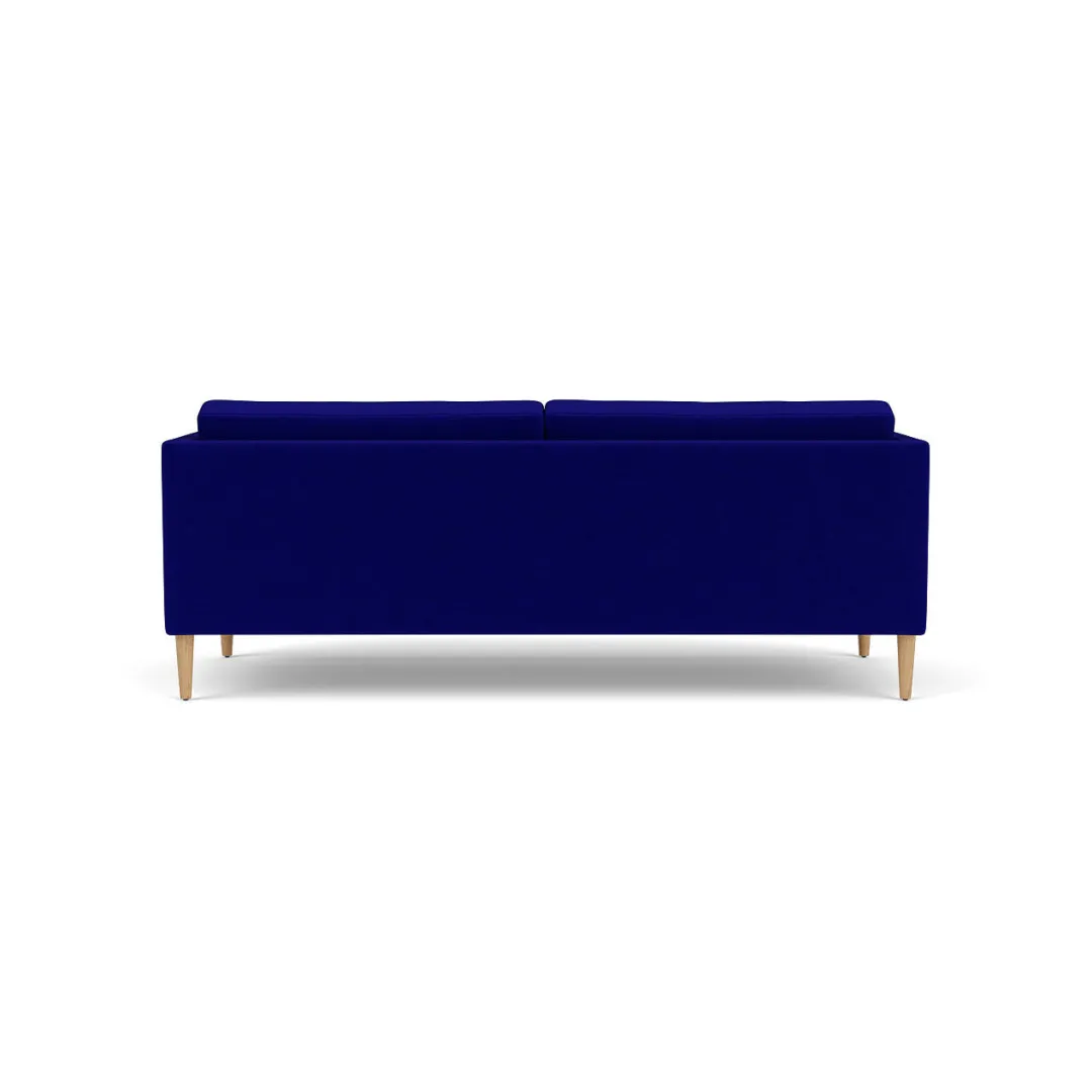 Unit10 L42 Firhøj - 2,5 pers. sofa - Eg - Blue (43)- 2,5 Personers Sofa