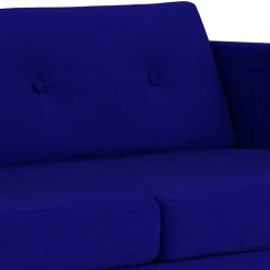 Unit10 L42 Firhøj - 2,5 pers. sofa - Eg - Blue (43)- 2,5 Personers Sofa