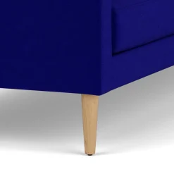 Unit10 L42 Firhøj - 2,5 pers. sofa - Eg - Blue (43)- 2,5 Personers Sofa