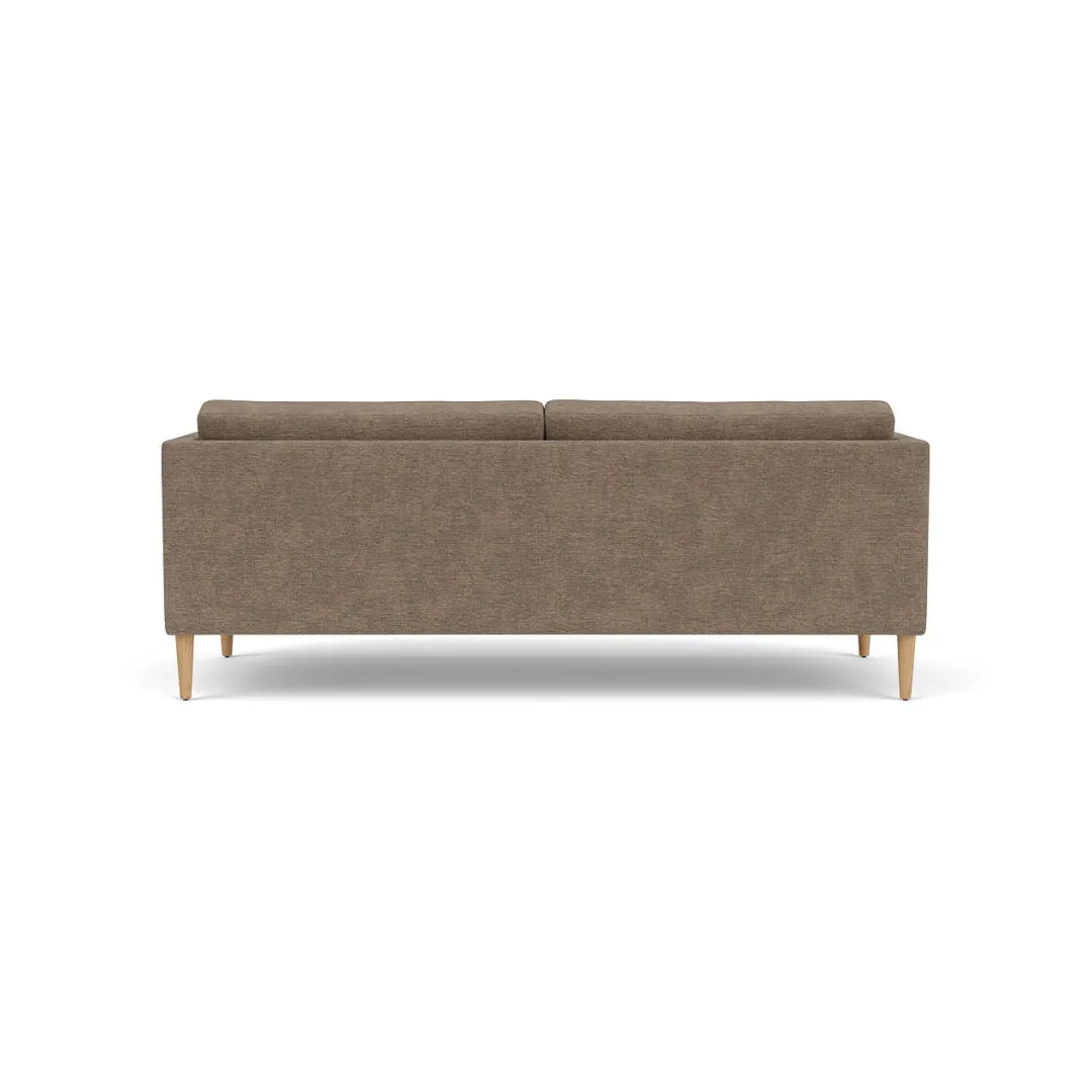Unit10 L42 Firhøj - 2,5 pers. sofa - Eg - Taupe (233)- 2,5 Personers Sofa