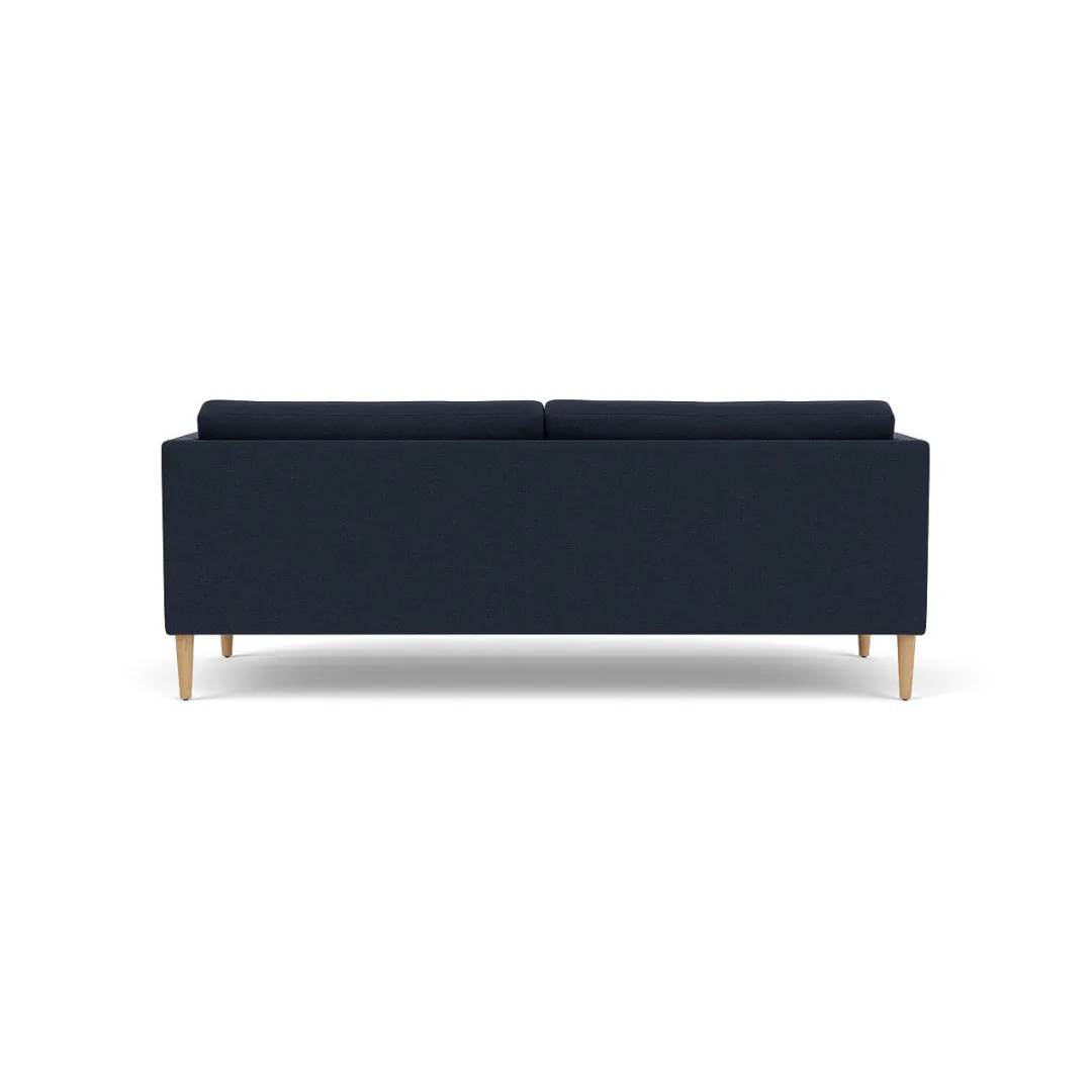 Unit10 L42 Firhøj - 2,5 pers. sofa - Eg - Dark Blue (36)- 2,5 Personers Sofa