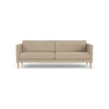 Unit10 L42 Firhøj - 3 pers. sofa - Eg - Beige (61252)- 3 Personers Sofa