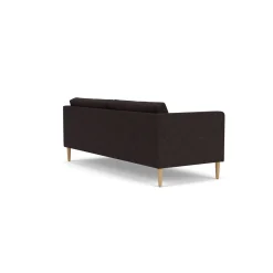 Unit10 L42 Firhøj - 2,5 pers. sofa - Eg - Black-Brown- 2,5 Personers Sofa