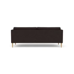 Unit10 L42 Firhøj - 2,5 pers. sofa - Eg - Black-Brown- 2,5 Personers Sofa