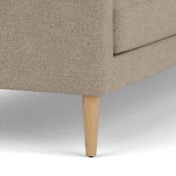 Unit10 L42 Firhøj - 2,5 pers. sofa - Eg - Light Grey (02)- 2,5 Personers Sofa