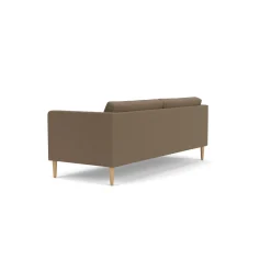 Unit10 L42 Firhøj - 2,5 pers. sofa - Eg - Taupe (61230)- 2,5 Personers Sofa