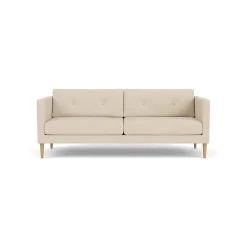 Unit10 L42 Firhøj - 2,5 pers. sofa - Eg - Beige (90)- 2,5 Personers Sofa