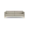 Unit10 L42 Firhøj - 3 pers. sofa - Eg - Light Grey (30)- 3 Personers Sofa