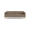 Unit10 L42 Firhøj - 3 pers. sofa - Eg - Taupe (233)- 3 Personers Sofa
