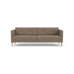 Unit10 L42 Firhøj - 3 pers. sofa - Eg - Taupe (233)- 3 Personers Sofa