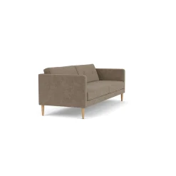 Unit10 L42 Firhøj - 3 pers. sofa - Eg - Taupe (233)- 3 Personers Sofa