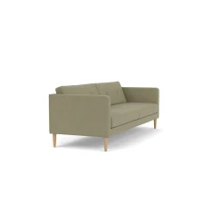 Unit10 L42 Firhøj - 3 pers. sofa - Eg - Green (58)- 3 Personers Sofa