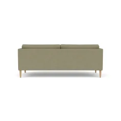 Unit10 L42 Firhøj - 2,5 pers. sofa - Eg - Green (58)- 2,5 Personers Sofa
