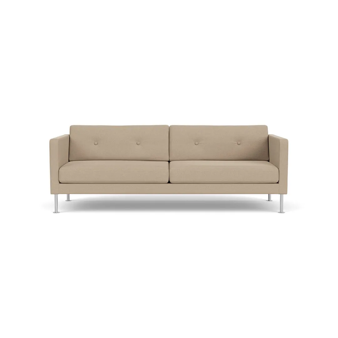 Unit10 L42 Firhøj - 3 pers. sofa - Stål - Beige (61252)- 3 Personers Sofa