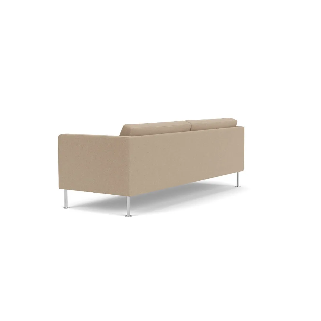 Unit10 L42 Firhøj - 3 pers. sofa - Stål - Beige (61252)- 3 Personers Sofa