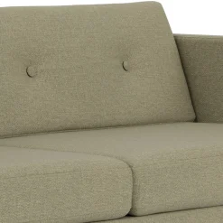 Unit10 L42 Firhøj - 2,5 pers. sofa - Stål - Green (58)- 2,5 Personers Sofa
