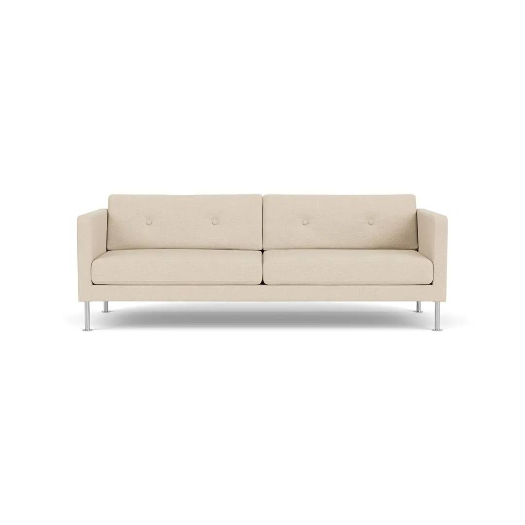 Unit10 L42 Firhøj - 3 pers. sofa - Stål - Beige (90)- 3 Personers Sofa