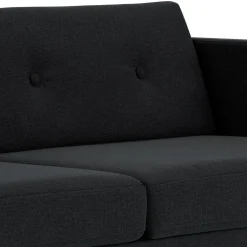 Unit10 L42 Firhøj - 2,5 pers. sofa - Stål - Dark Grey(28)- 2,5 Personers Sofa