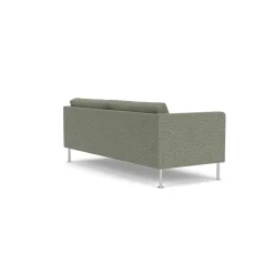 Unit10 L42 Firhøj - 2,5 pers. sofa - Stål - Green-Melange- 2,5 Personers Sofa
