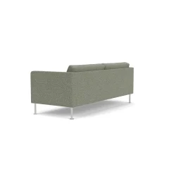 Unit10 L42 Firhøj - 2,5 pers. sofa - Stål - Green-Melange- 2,5 Personers Sofa