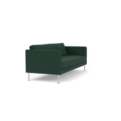 Unit10 L42 Firhøj - 2,5 pers. sofa - Stål - Green (32)- 2,5 Personers Sofa