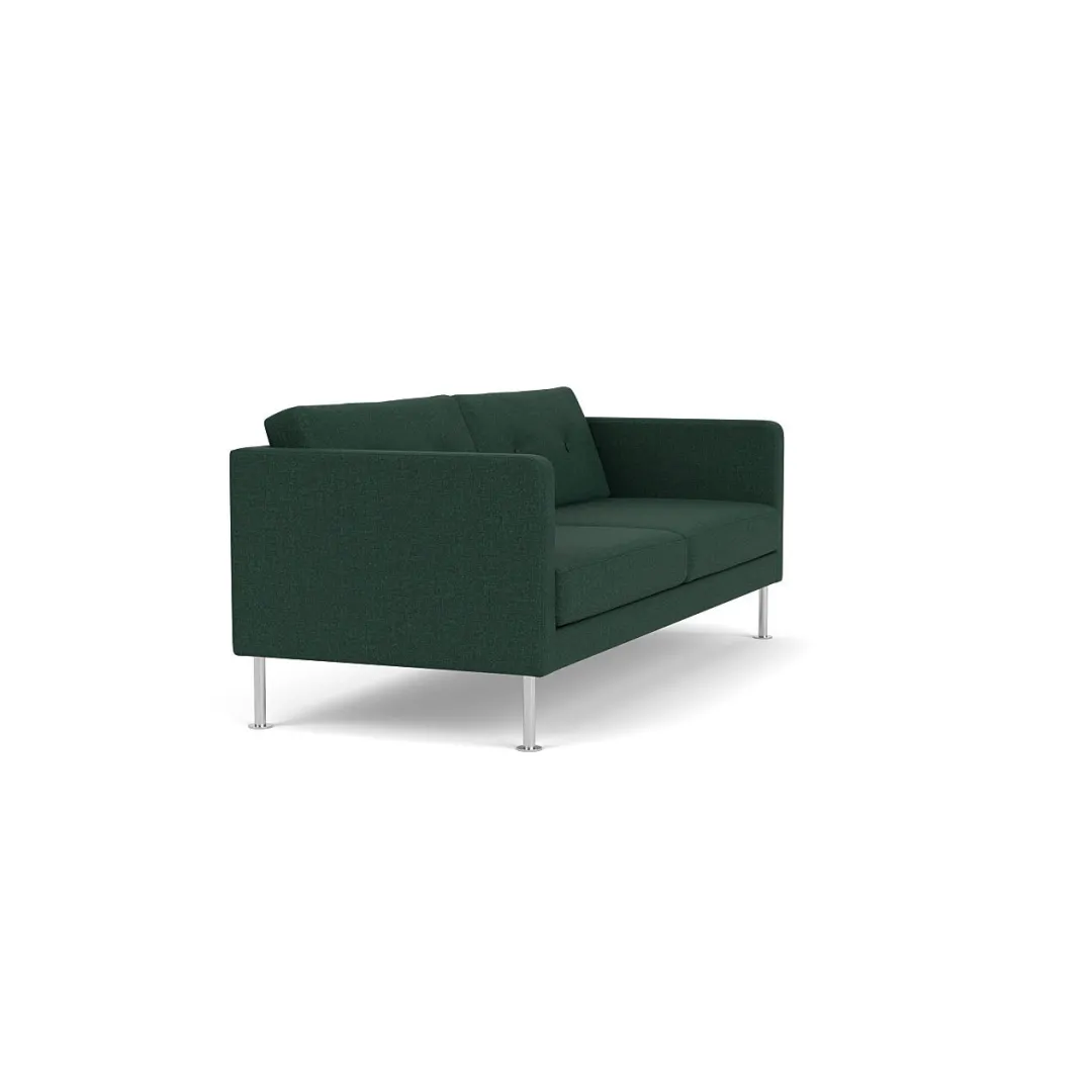 Unit10 L42 Firhøj - 2,5 pers. sofa - Stål - Green (32)- 2,5 Personers Sofa