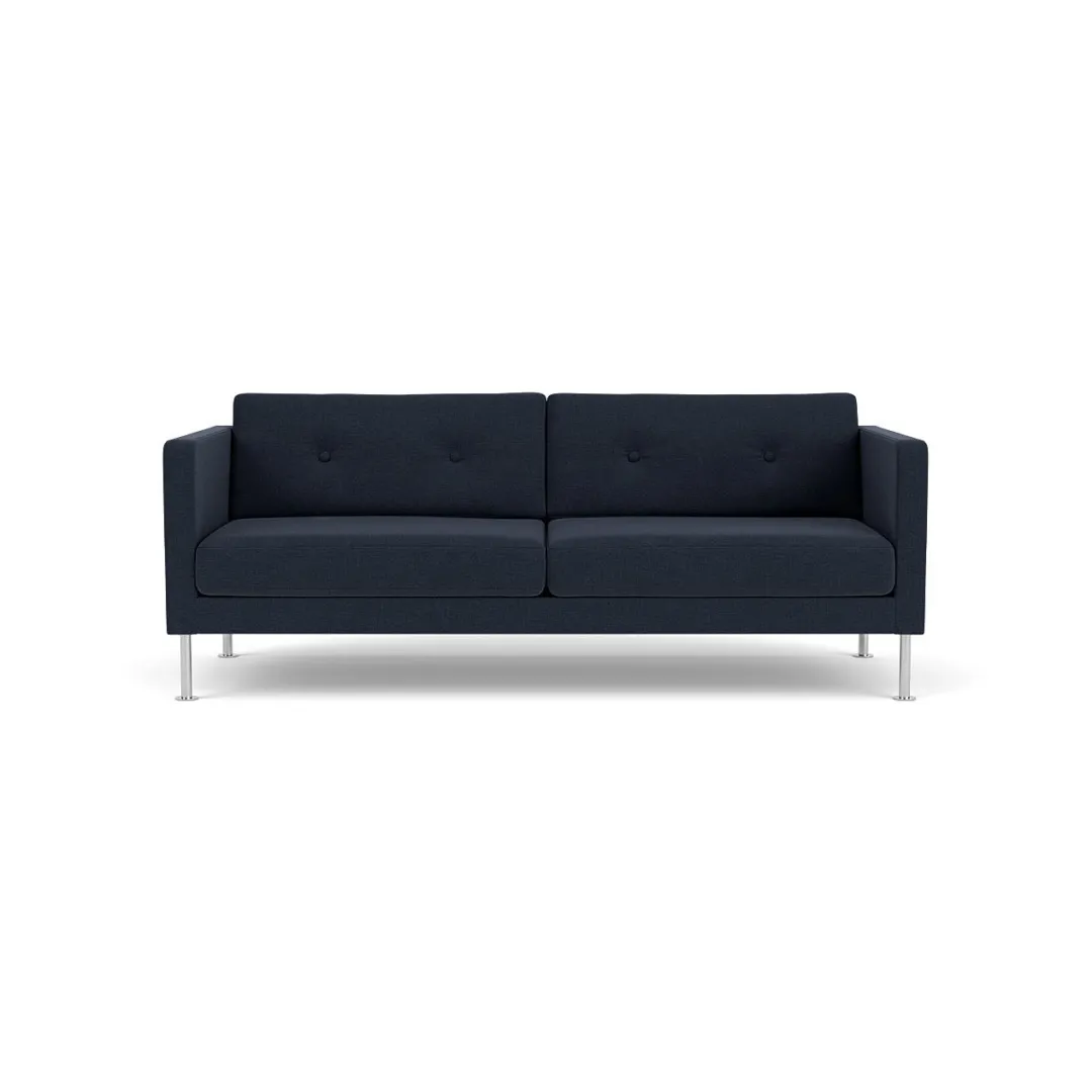 Unit10 L42 Firhøj - 2,5 pers. sofa - Stål - Dark Blue(36)- 2,5 Personers Sofa