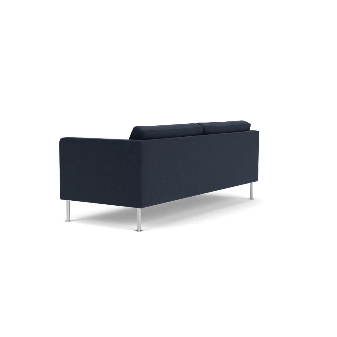 Unit10 L42 Firhøj - 2,5 pers. sofa - Stål - Dark Blue(36)- 2,5 Personers Sofa