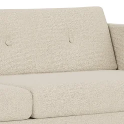 Unit10 L42 Firhøj - 3 pers. sofa - Stål - Beige (00)- 3 Personers Sofa