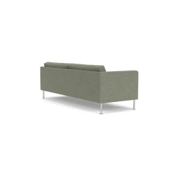 Unit10 L42 Firhøj - 3 pers. sofa - Stål - Green-Melange- 3 Personers Sofa