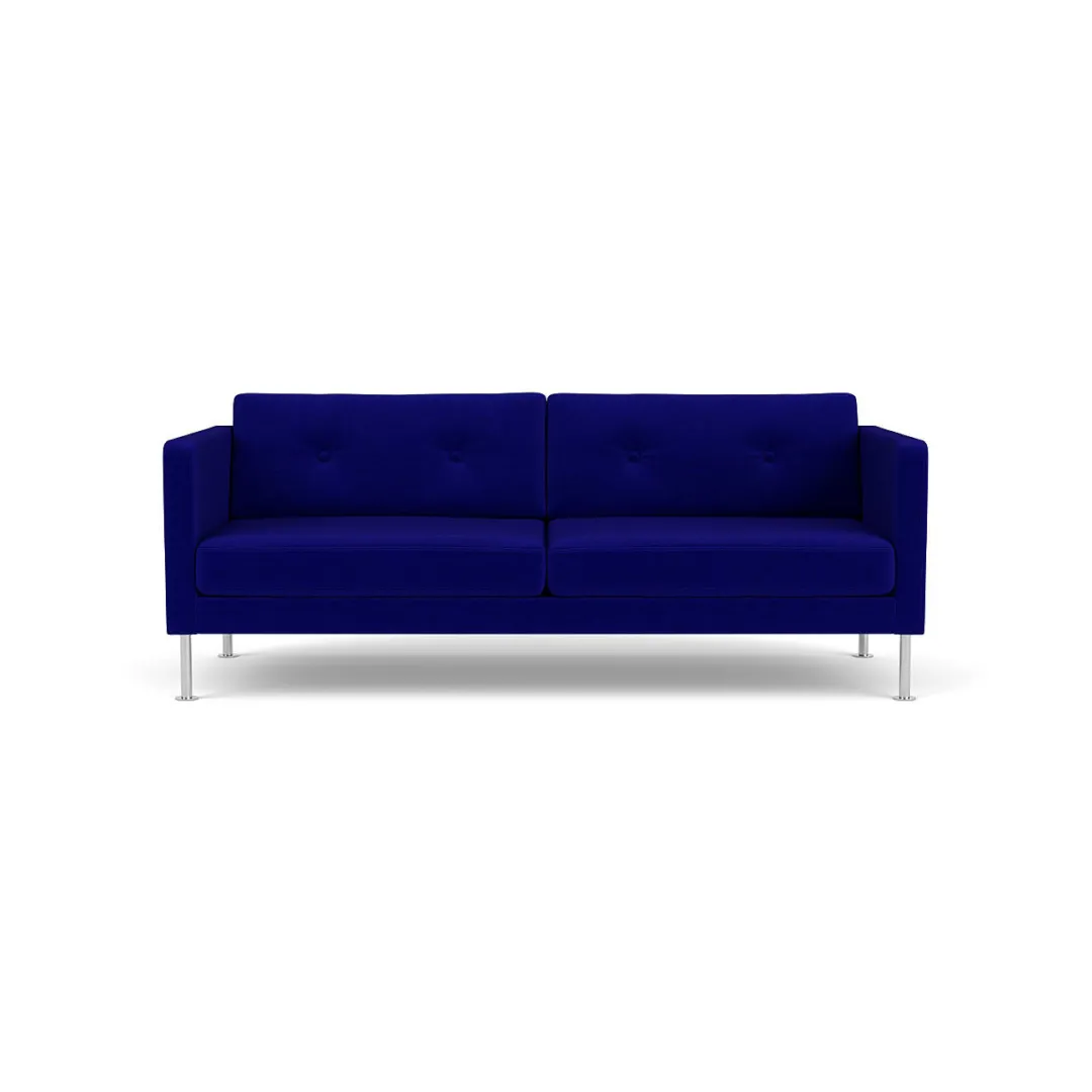 Unit10 L42 Firhøj - 2,5 pers. sofa - Stål - Blue (43)- 2,5 Personers Sofa