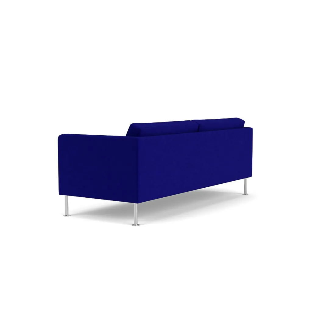 Unit10 L42 Firhøj - 2,5 pers. sofa - Stål - Blue (43)- 2,5 Personers Sofa