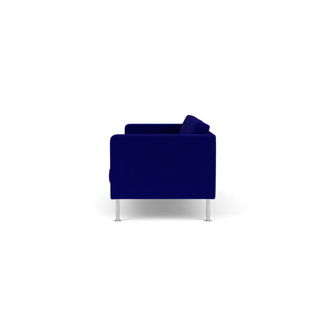 Unit10 L42 Firhøj - 2,5 pers. sofa - Stål - Blue (43)- 2,5 Personers Sofa