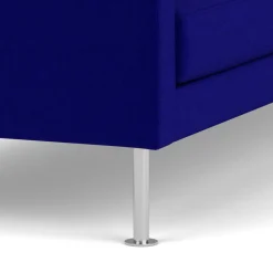 Unit10 L42 Firhøj - 2,5 pers. sofa - Stål - Blue (43)- 2,5 Personers Sofa