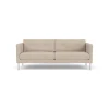 Unit10 L42 Firhøj - 2,5 pers. sofa - Stål - Beige (213)- 2,5 Personers Sofa