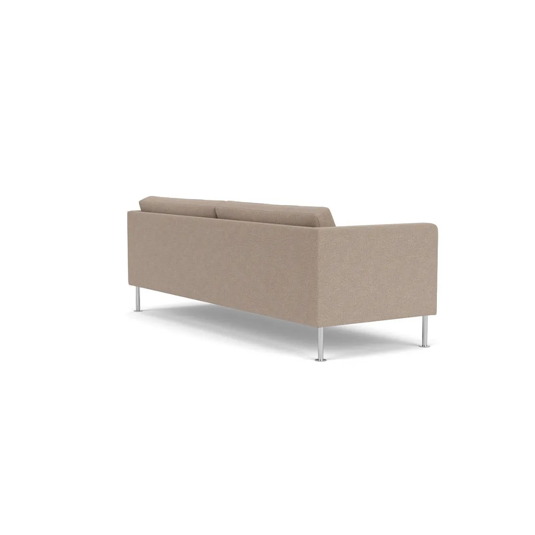 Unit10 L42 Firhøj - 3 pers. sofa - Stål - Beige (61)- 3 Personers Sofa
