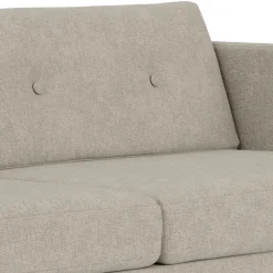 Unit10 L42 Firhøj - 2,5 pers. sofa - Stål - Light Grey- 2,5 Personers Sofa